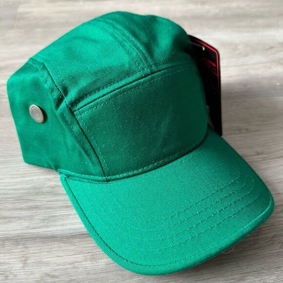 KBEthos Adjustable Army Cap 5 Panel Twill Military Hat Kelly Green NEW NWT - Picture 2 of 12